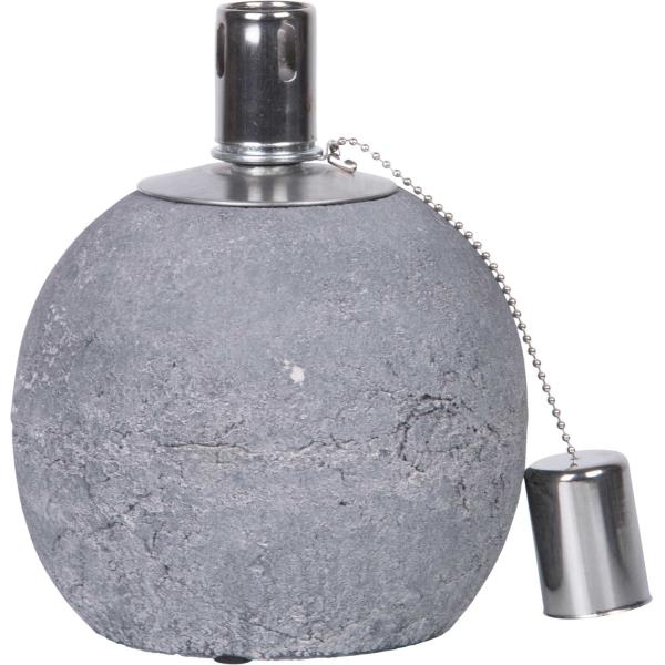 Lampe à huile en béton Organic