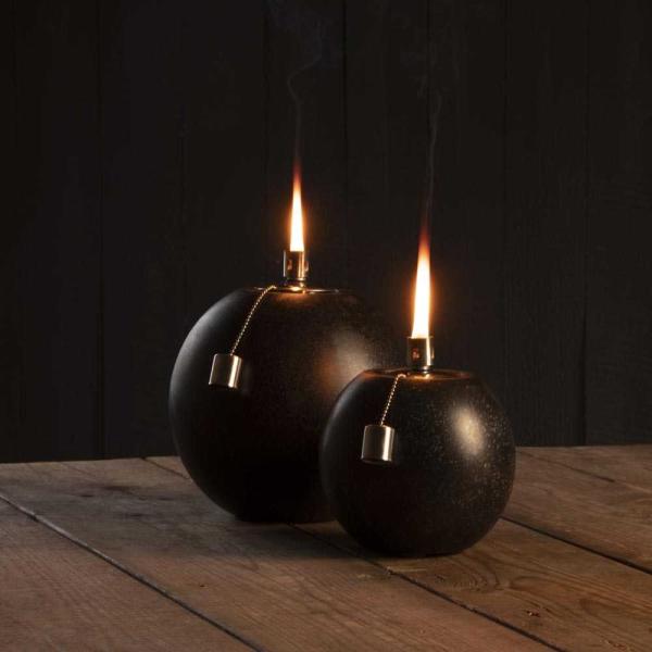Lampe à huile ronde Terrazzo - FANCY FLAMES