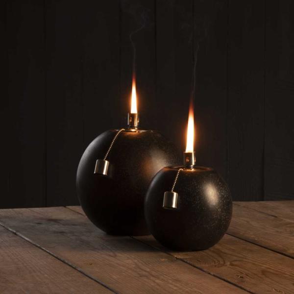 Lampe à huile ronde Terrazzo - FANCY FLAMES
