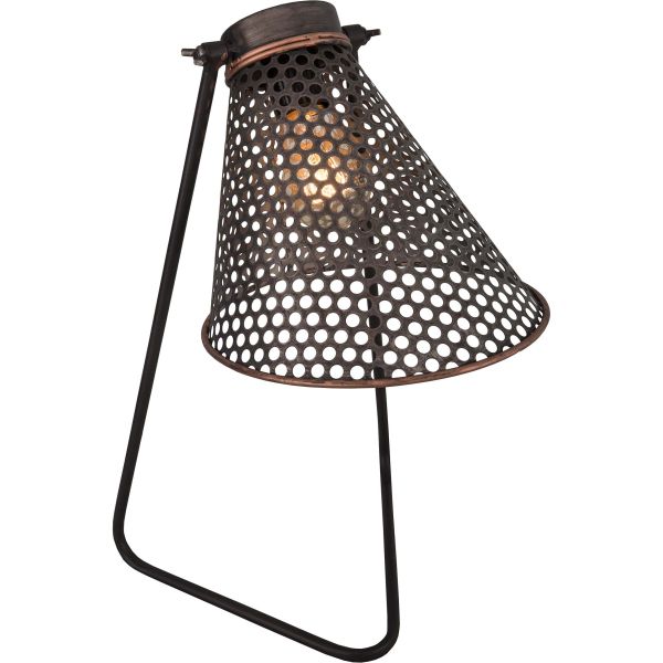 Lampe industrielle en fer 22 x 47 cm - ANTIC LINE CRéATIONS