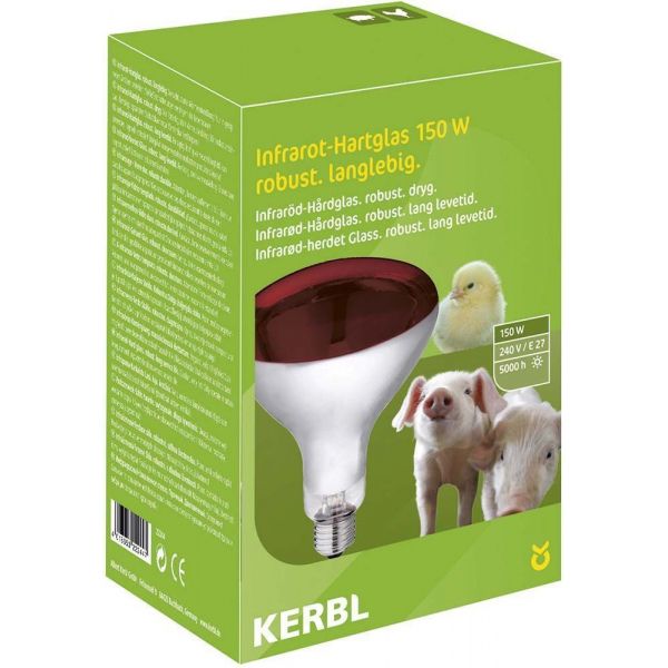 Lampe à infrarouge en verre trempé - KERBL