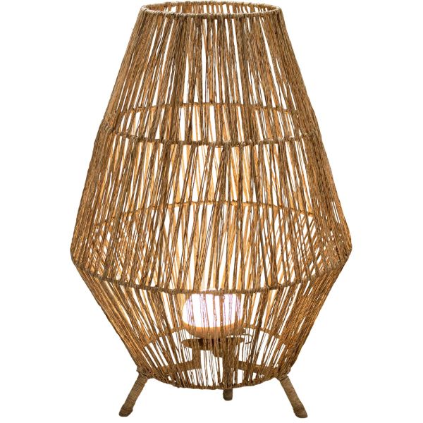 Lampe de jardin en jute Sisine 70 cm