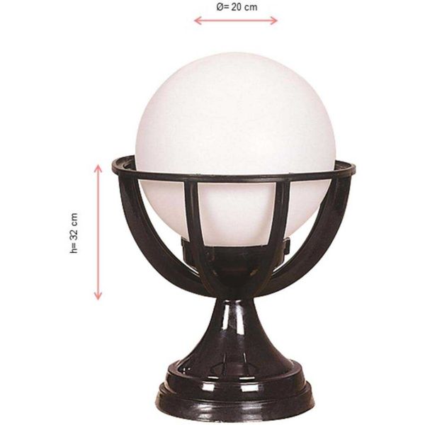 Lampe de jardin à poser en ABS Bop - HANAH HOME