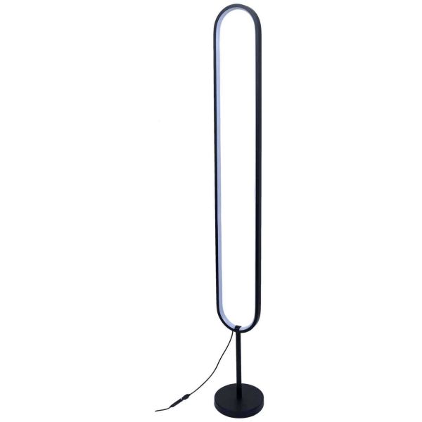 Lampe led ovale sur pied 120 cm