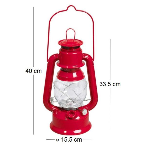 Lampe luciole en métal 30 cm - GUI-0161