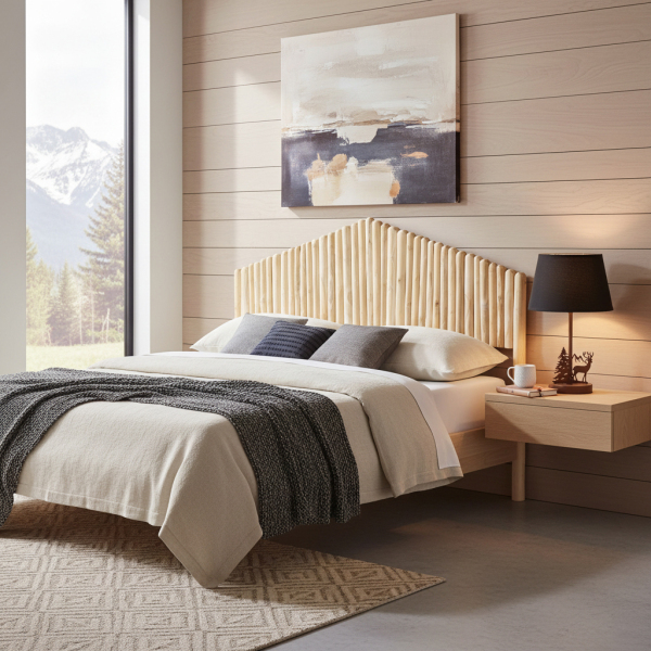 Lampe en métal Cerf avec abat-jour noir - 8