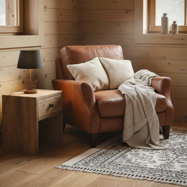 Lampe en métal Cerf avec abat-jour noir - AUBRY GASPARD