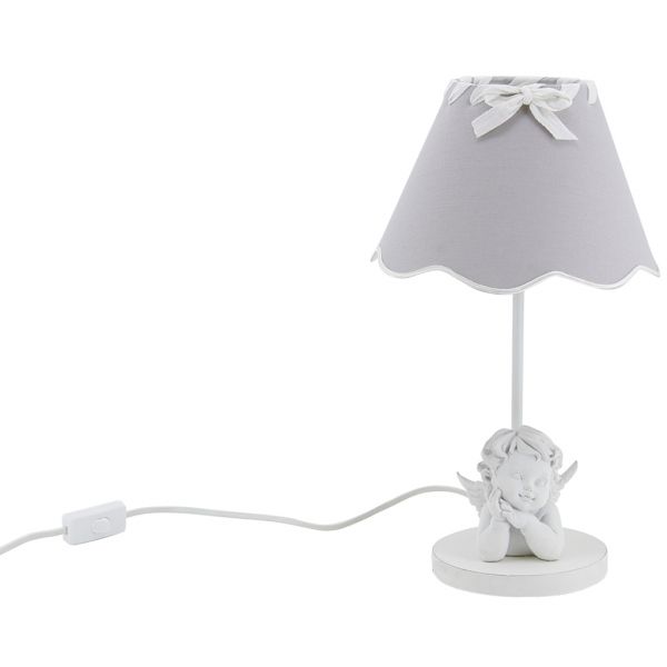 Lampe en métal avec ange - AUB-4901