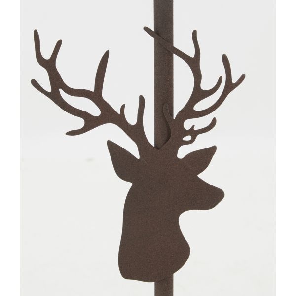 Lampe en métal décor tête de cerf - 46,90