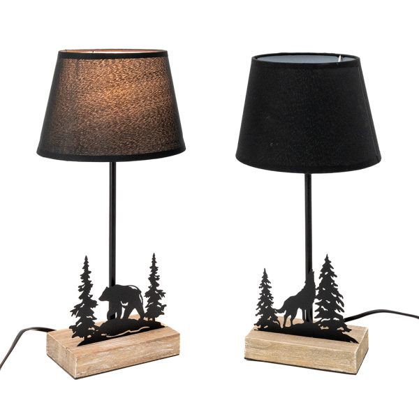 Lampe en métal montagne - 8