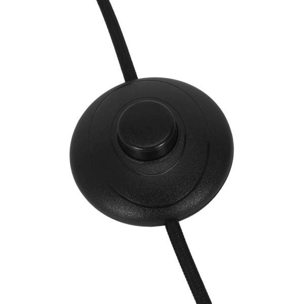 Lampe en métal noir Globe - 49,90
