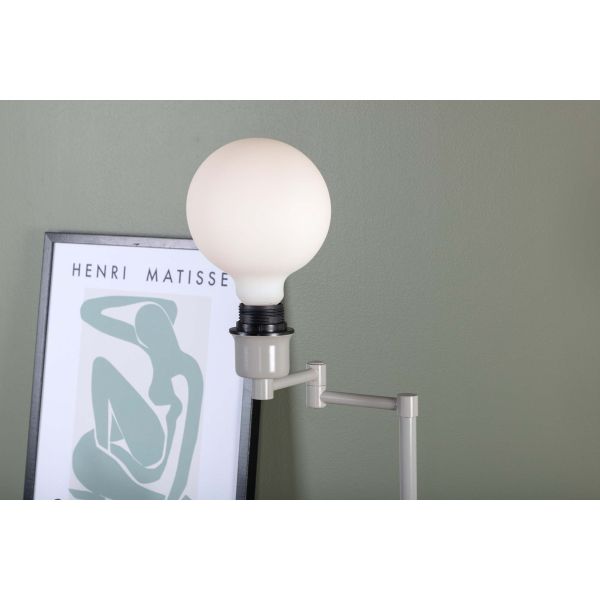 Lampe à poser en acier beige Virro - 6