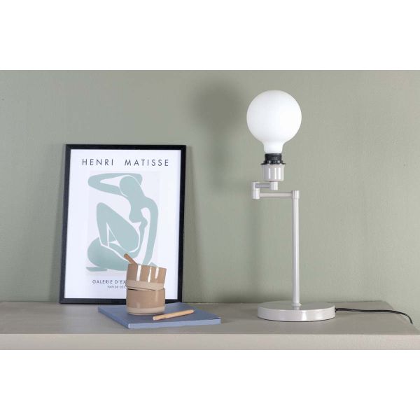 Lampe à poser en acier beige Virro - Venture Home