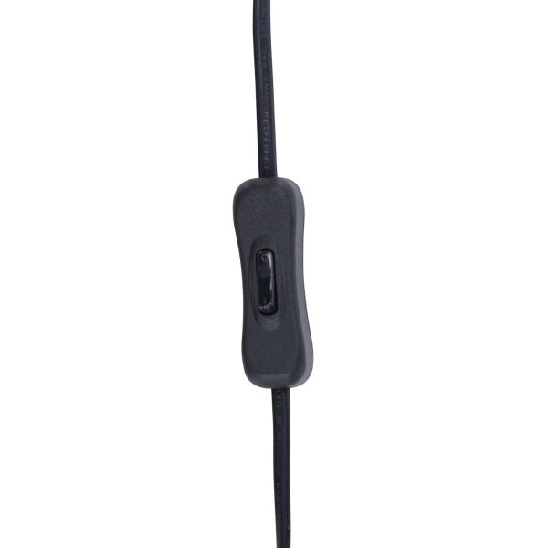 Lampe à poser en acier et verre fumé Bollonelie - 47,90