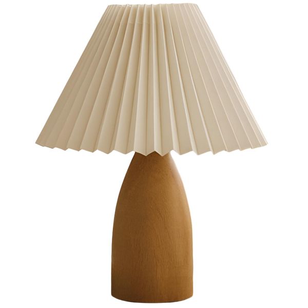 Lampe à poser en bois et PVC Serenity