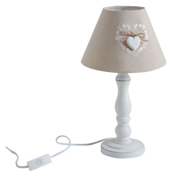 Lampe de chevet en bois Romantique - AUBRY GASPARD