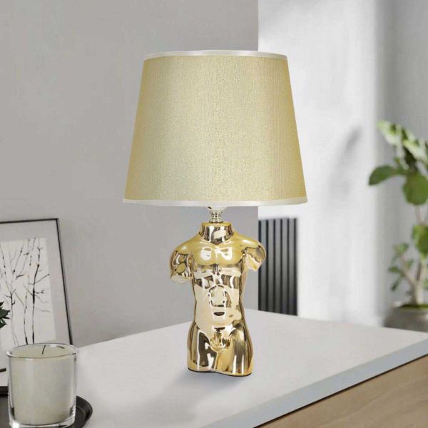 Lampe à poser en céramique Buste glam - MAURO FERRETTI