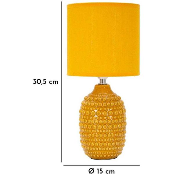 Lampe à poser en céramique Points 15 x 30.5 cm - MAU-0514