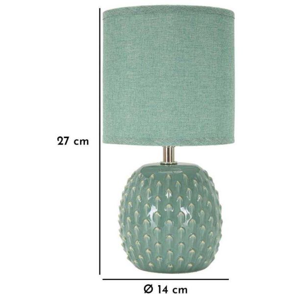 Lampe à poser en céramique Pontus 14 x 27 cm - MAU-0516