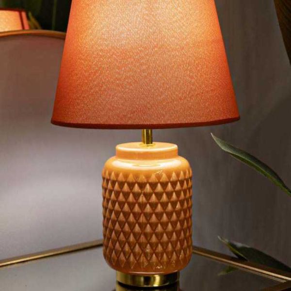 Lampe à poser en céramique Square 28 x 44 cm - MAURO FERRETTI