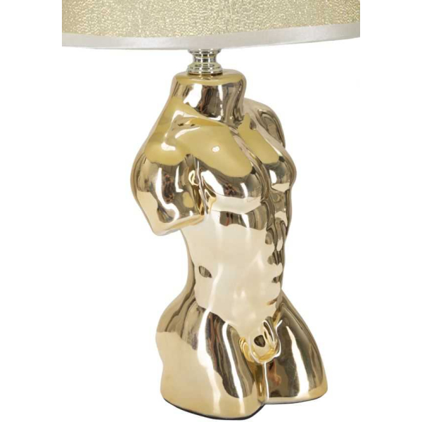Lampe à poser en métal Glam Man 25 x 42.5 cm - 32,90