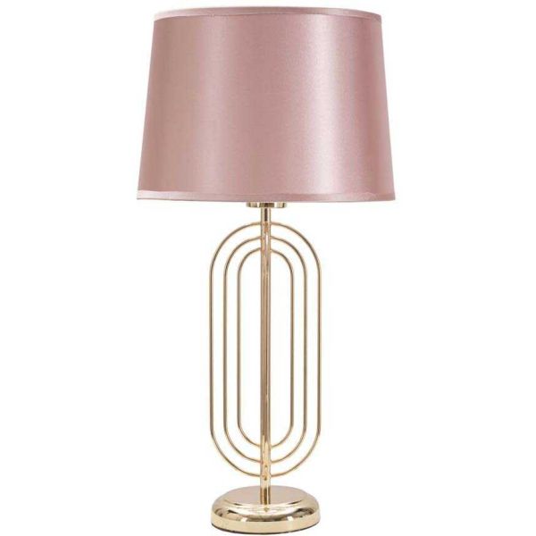 Lampe à poser en métal Krista 28 x 55 cm