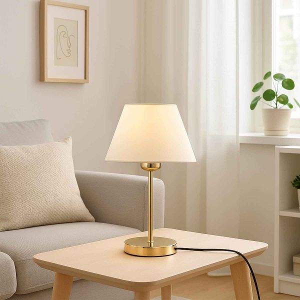 Lampe à poser en métal Milo - HANAH HOME
