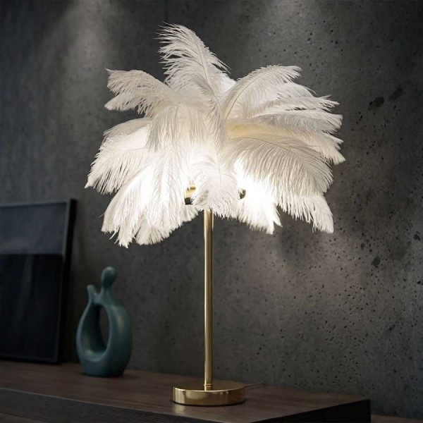 Lampe à poser en métal Palm 40 x 55 cm - MAURO FERRETTI