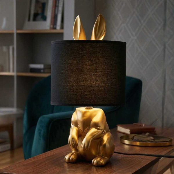 Lampe à poser en métal Rabbit 20 x 43 cm - MAURO FERRETTI
