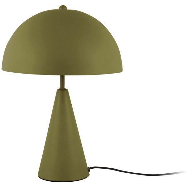 Lampe à poser en métal sublime (vert mousse)