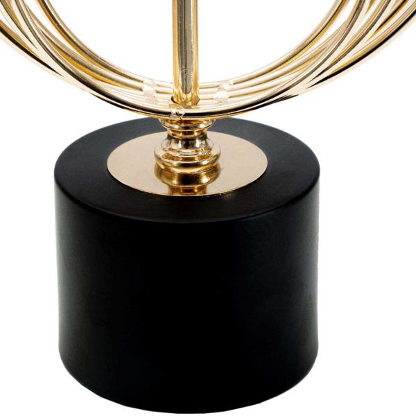 Lampe à poser en métal doré Circly 22.5 x 65 cm - 5