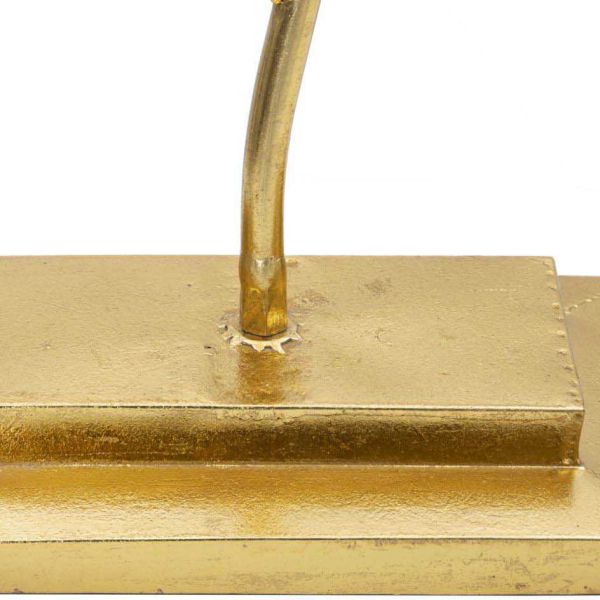Lampe à poser en métal doré Glamy 33 x 81 cm - 7