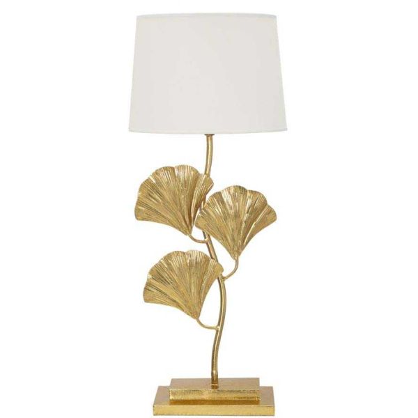 Lampe à poser en métal doré Glamy 33 x 81 cm - 83,90