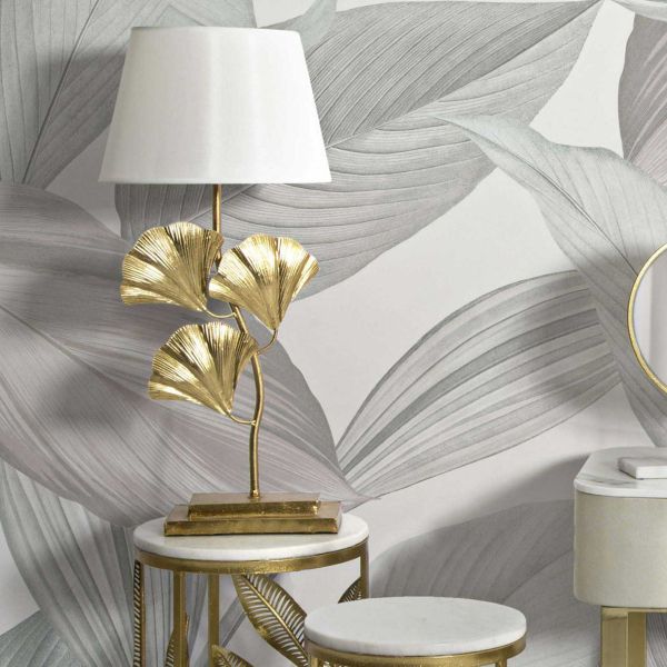 Lampe à poser en métal doré Glamy 33 x 81 cm - MAURO FERRETTI