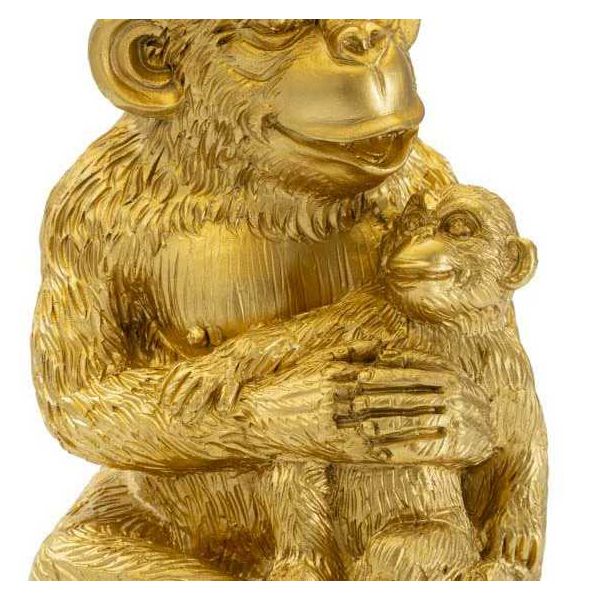 Lampe à poser en métal doré Monkey mum 30 x 49 cm - MAURO FERRETTI