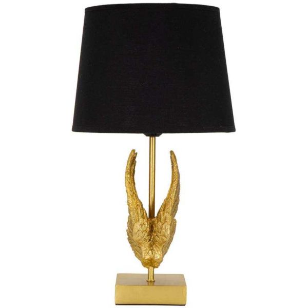 Lampe à poser en métal doré Wings 25 x 45 cm - 58,90