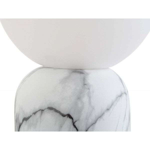 Lampe à poser en métal effet marbre Gala - 49,90