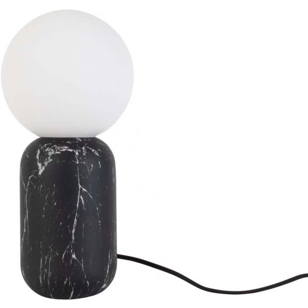 Lampe à poser en métal effet marbre Gala