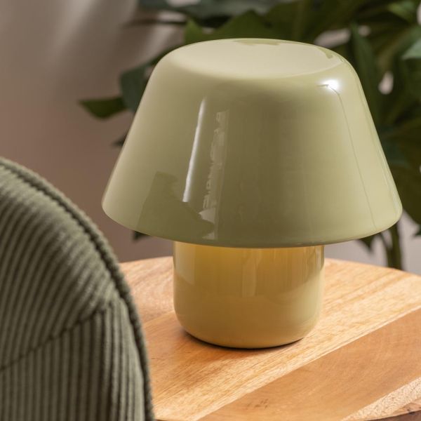 Lampe à poser en métal émaillé Afan - LEITMOTIV