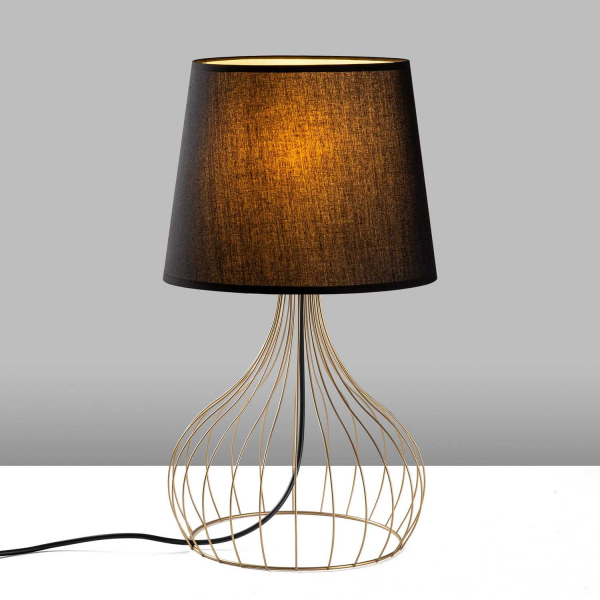 Lampe à poser en métal et tissu Telıs - 45,90