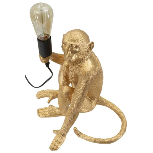 Lampe à poser en polyrésine Monkey 33 x 33 x 32 cm - 5