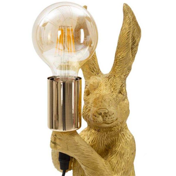 Lampe à poser en polyrésine Rubbit 13 x 17 x 35.5 cm - 39,90