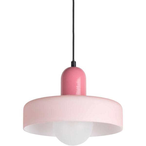 Lampe suspendue en verre Opaco Grato