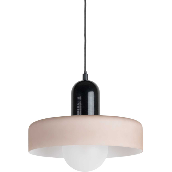 Lampe suspendue en verre Opaco Grato - PRE-1971