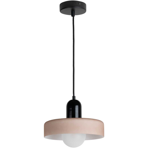 Lampe suspendue en verre Opaco Grato