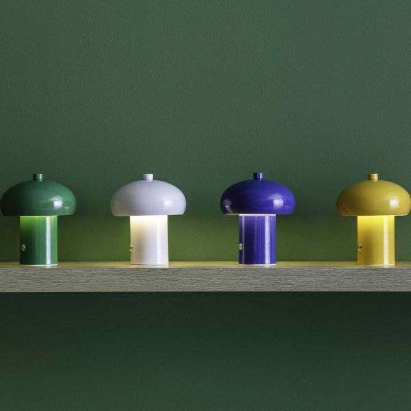 Lampe de table en métal Retro Seta - 5