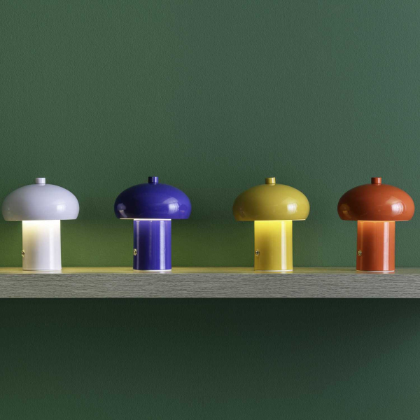 Lampe de table en métal Retro Seta - 5