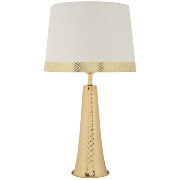 Lampe de table en métal Tower 30 x 54 cm