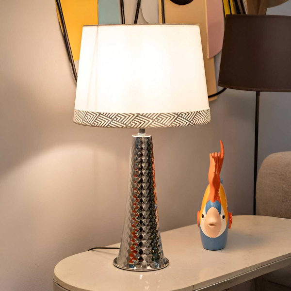 Lampe de table en métal Tower 30 x 54 cm - MAURO FERRETTI