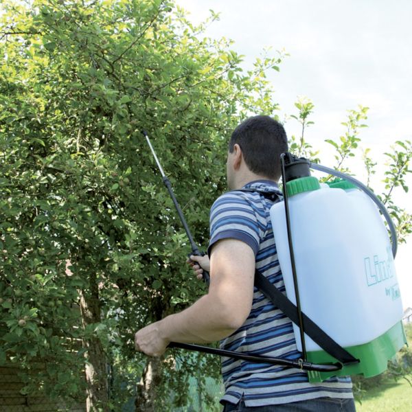 Pulvérisateur à pression avec lance - 13 litres - à porter sur le dos